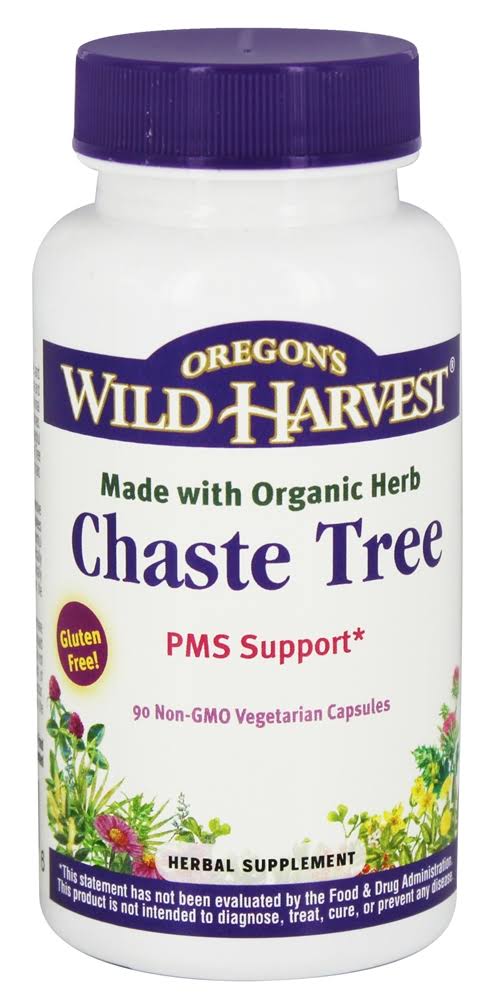 Oregon's Wild Harvest Chaste Tree Organic Herbal Supplement - x90