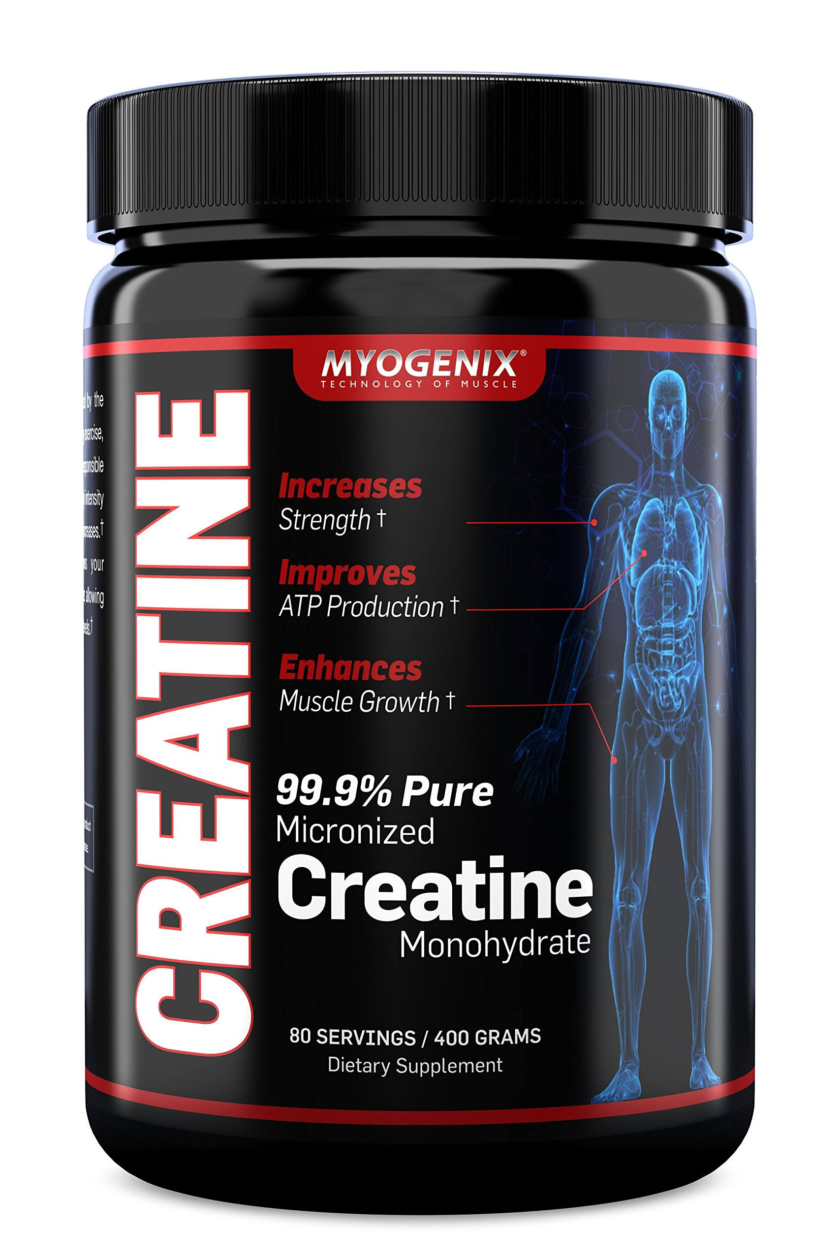 Myogenix Creatine Monohydrate Supplement - 80 Count