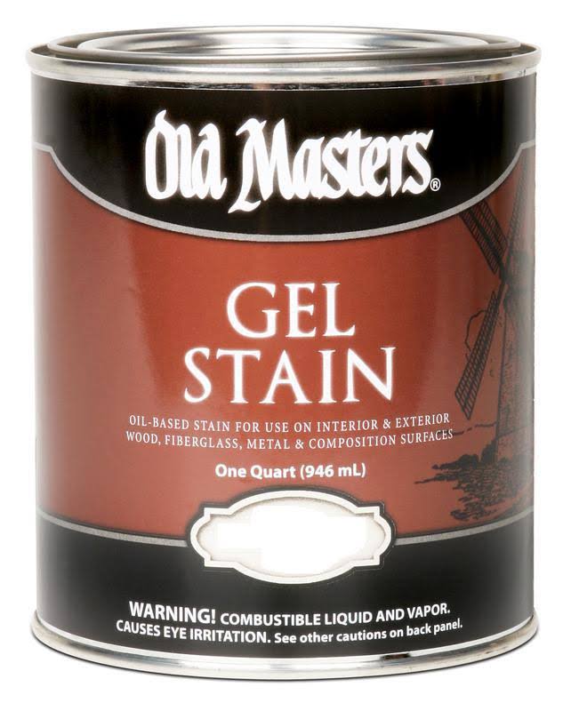 Old Masters Oil Based Gel Stain - 816 Natural Walnut, 1pt