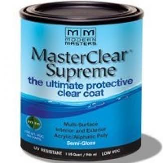 Modern Masters MasterClear Supreme Clear Coat - Semi-Gloss
