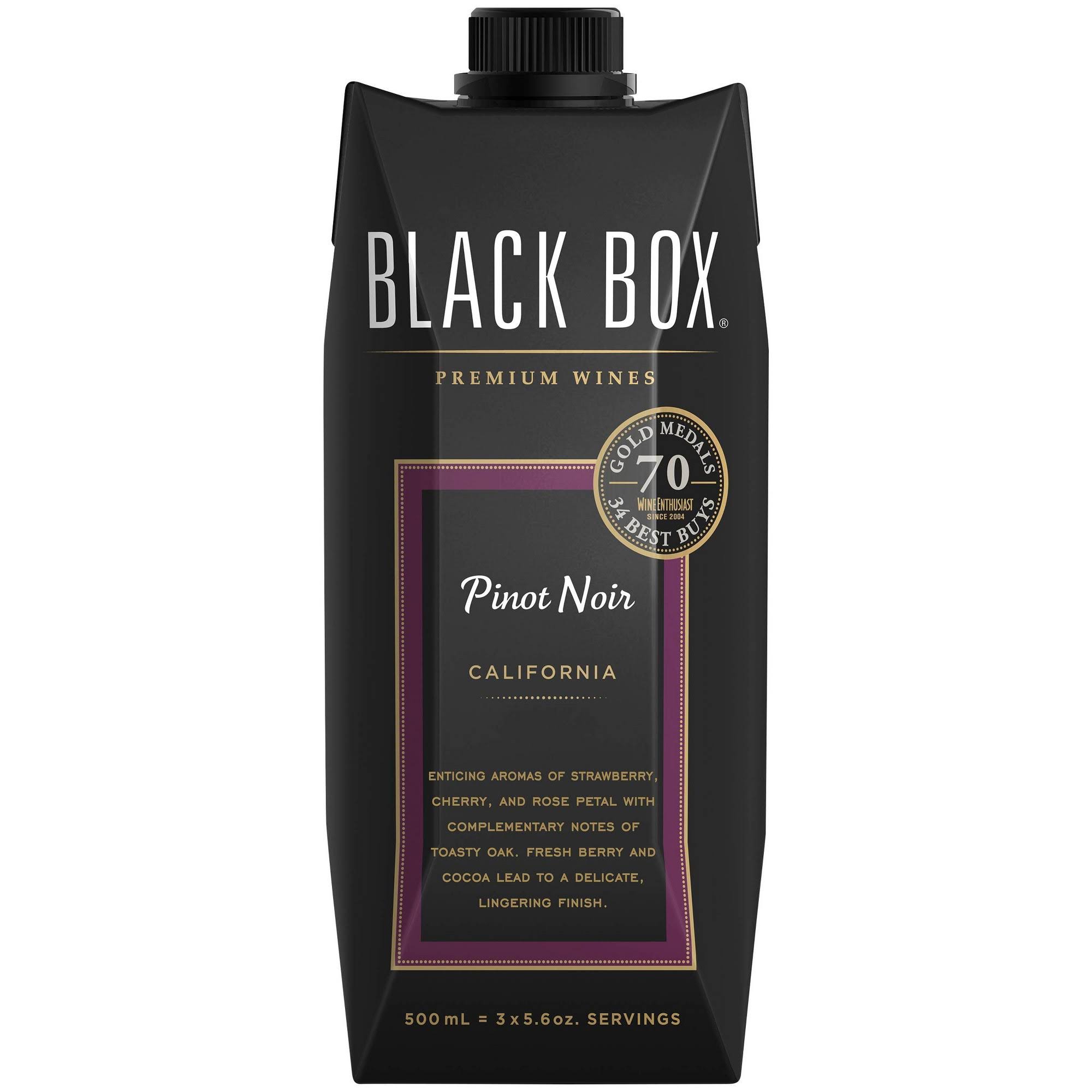 Black Box Pinot Noir, California, 2015 - 500 ml