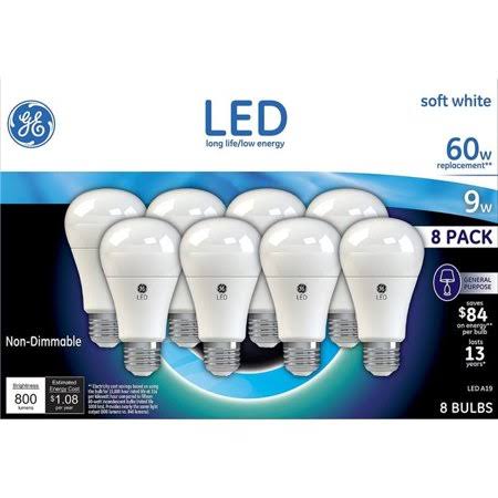 GE 8.5W A19 LED Bulb 272399
