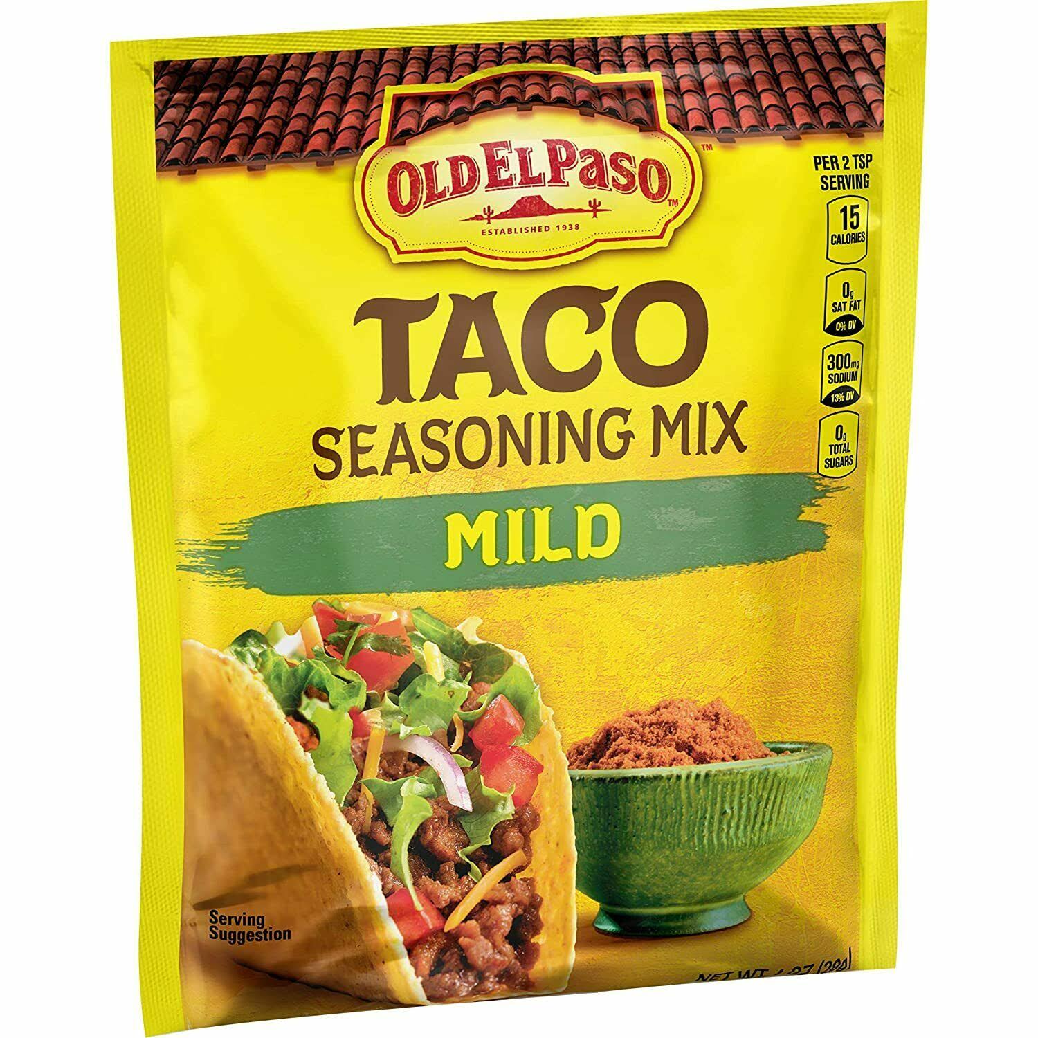 Old El Paso Mild Taco Seasoning Mix - 1oz