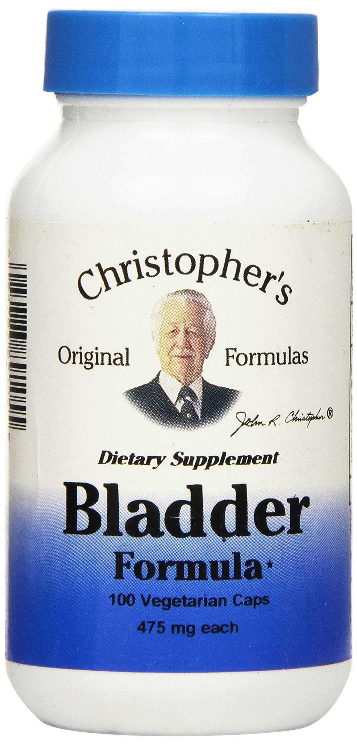 Christopher's Original Formulas Bladder Formula - 475mg, 100 Capsule