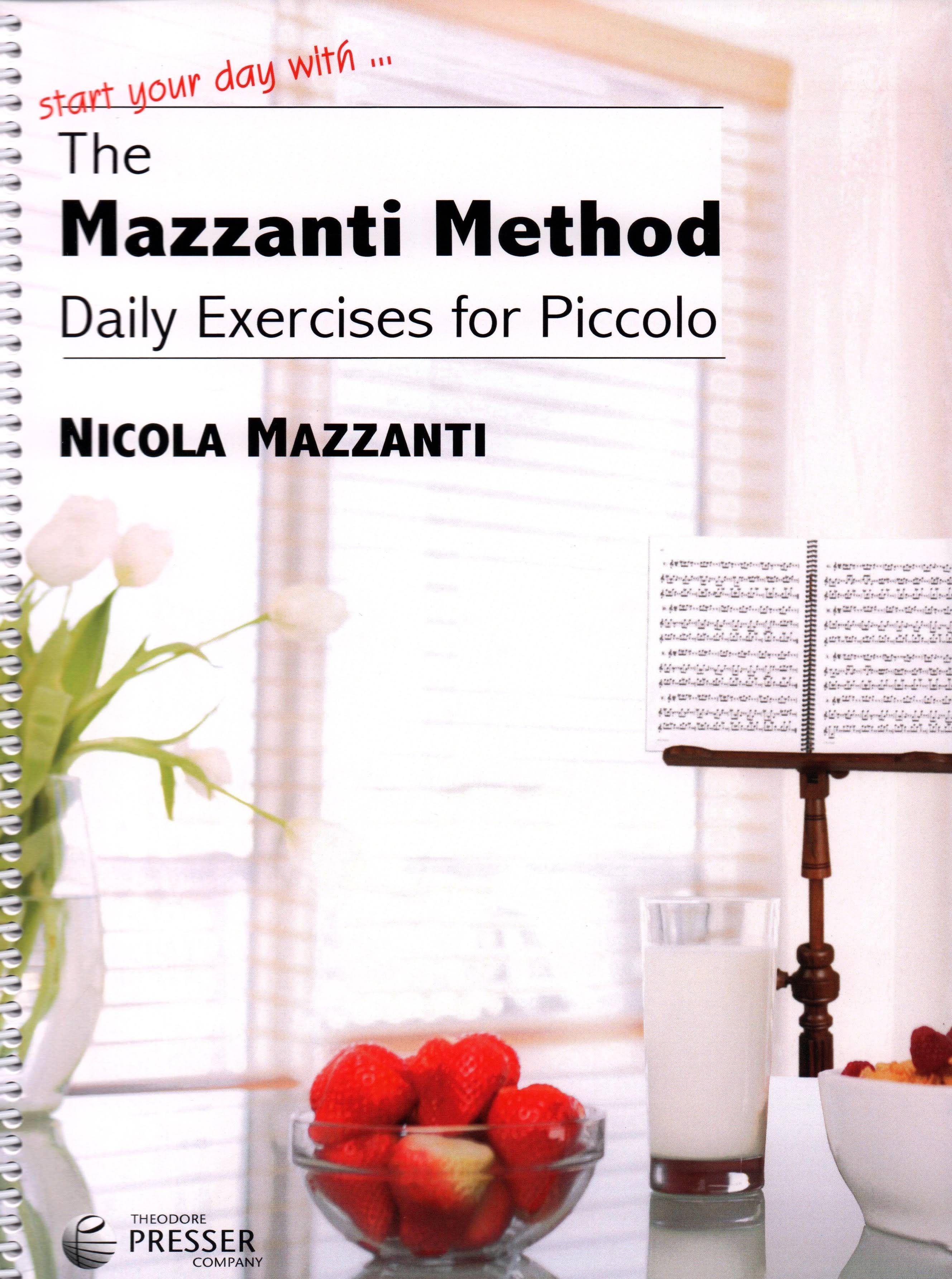 Music Mazzanti Method - Daily Exercises for Piccolo MAMMPRE41441212