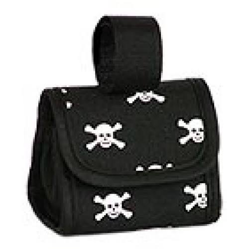 Five Star Pet Skull and X Bones Dispenser and Pet Clean Up Bags - White