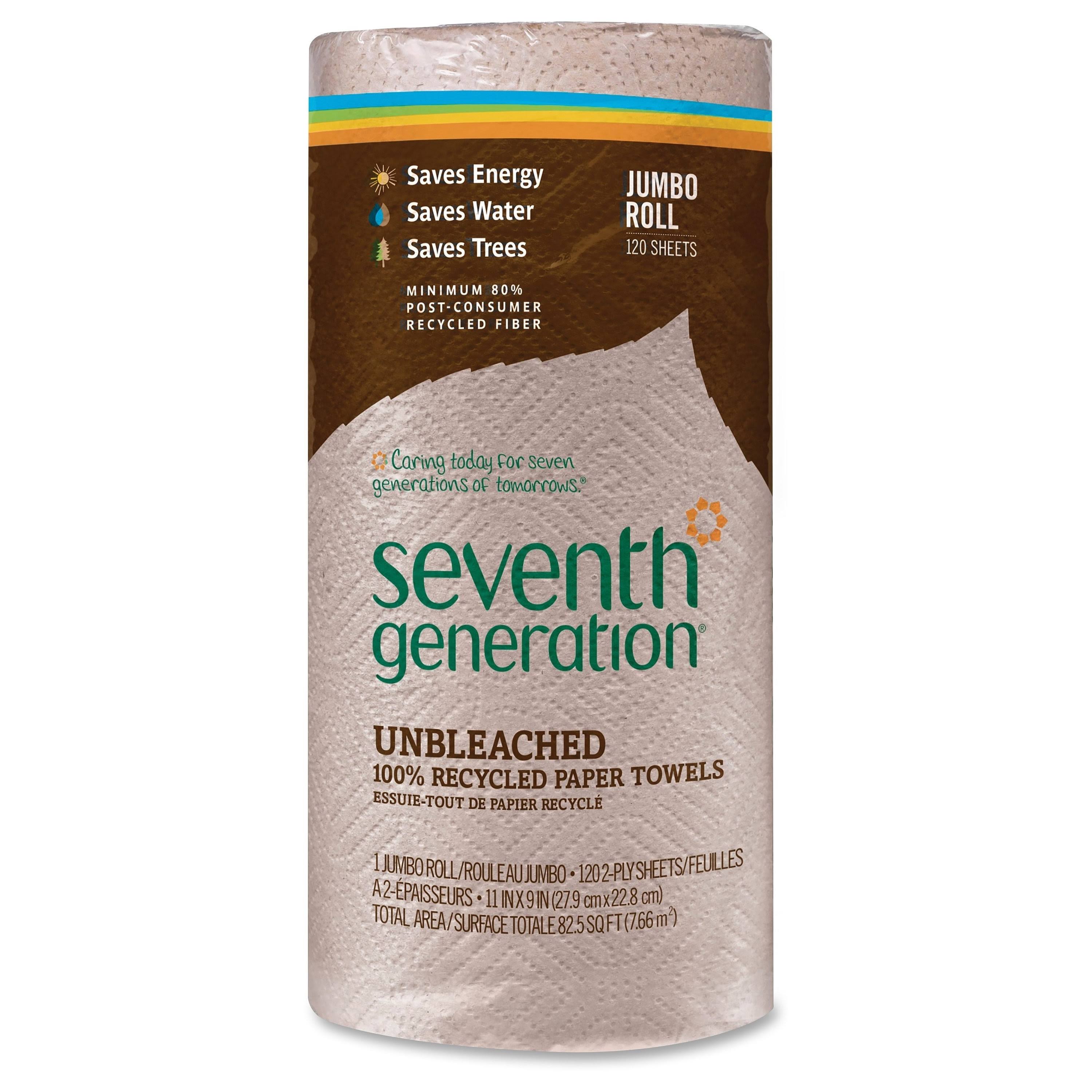 Seventh Generation Natural Paper Towels - Jumbo Roll