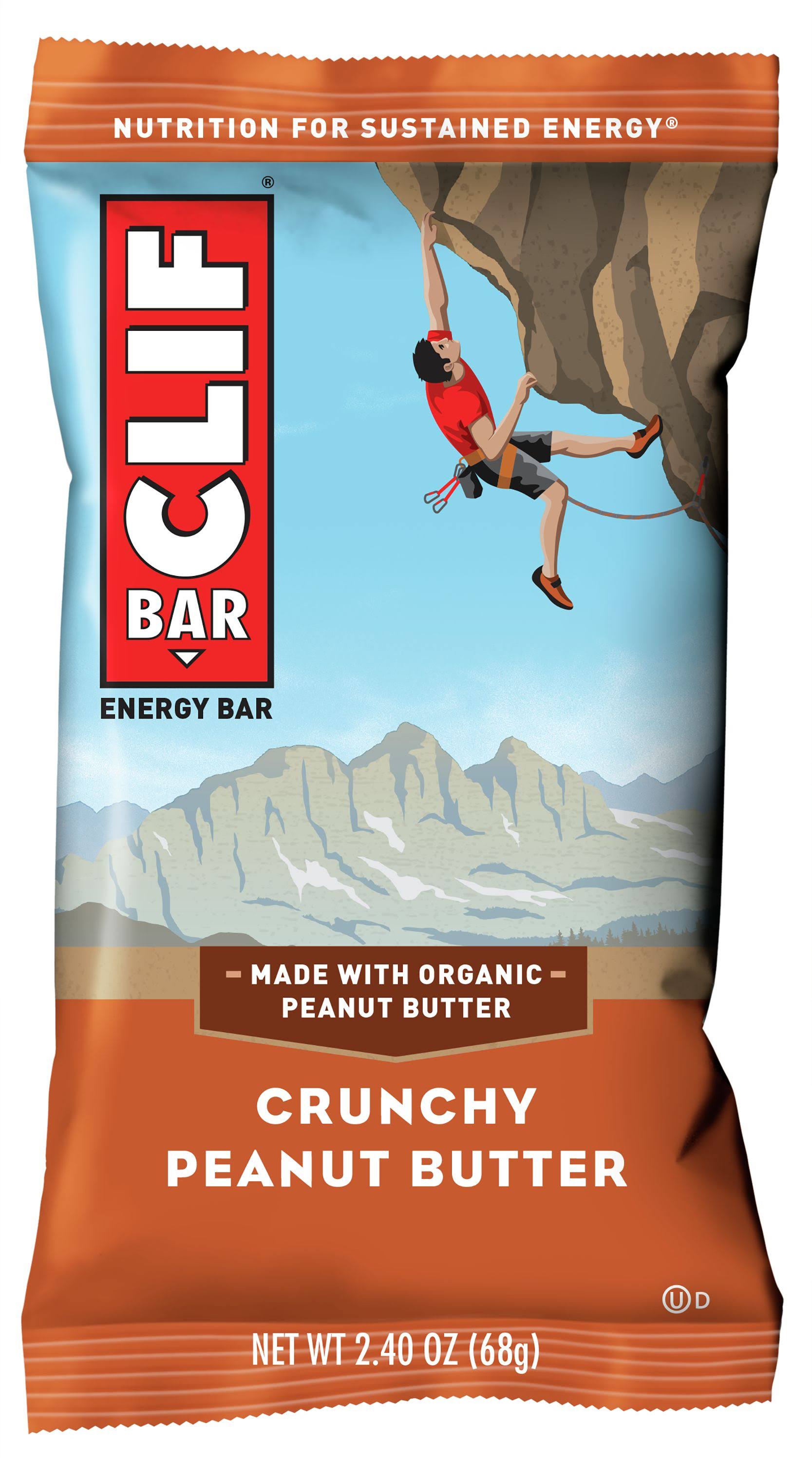 Clif Organic Energy Bar - Crunchy Peanut Butter, 2.4oz