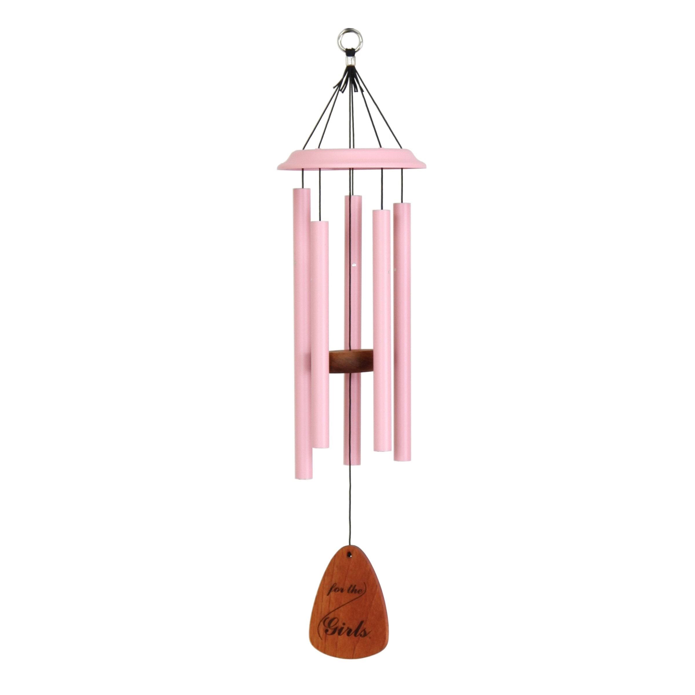For the Girls Windchime - Pink, 34"