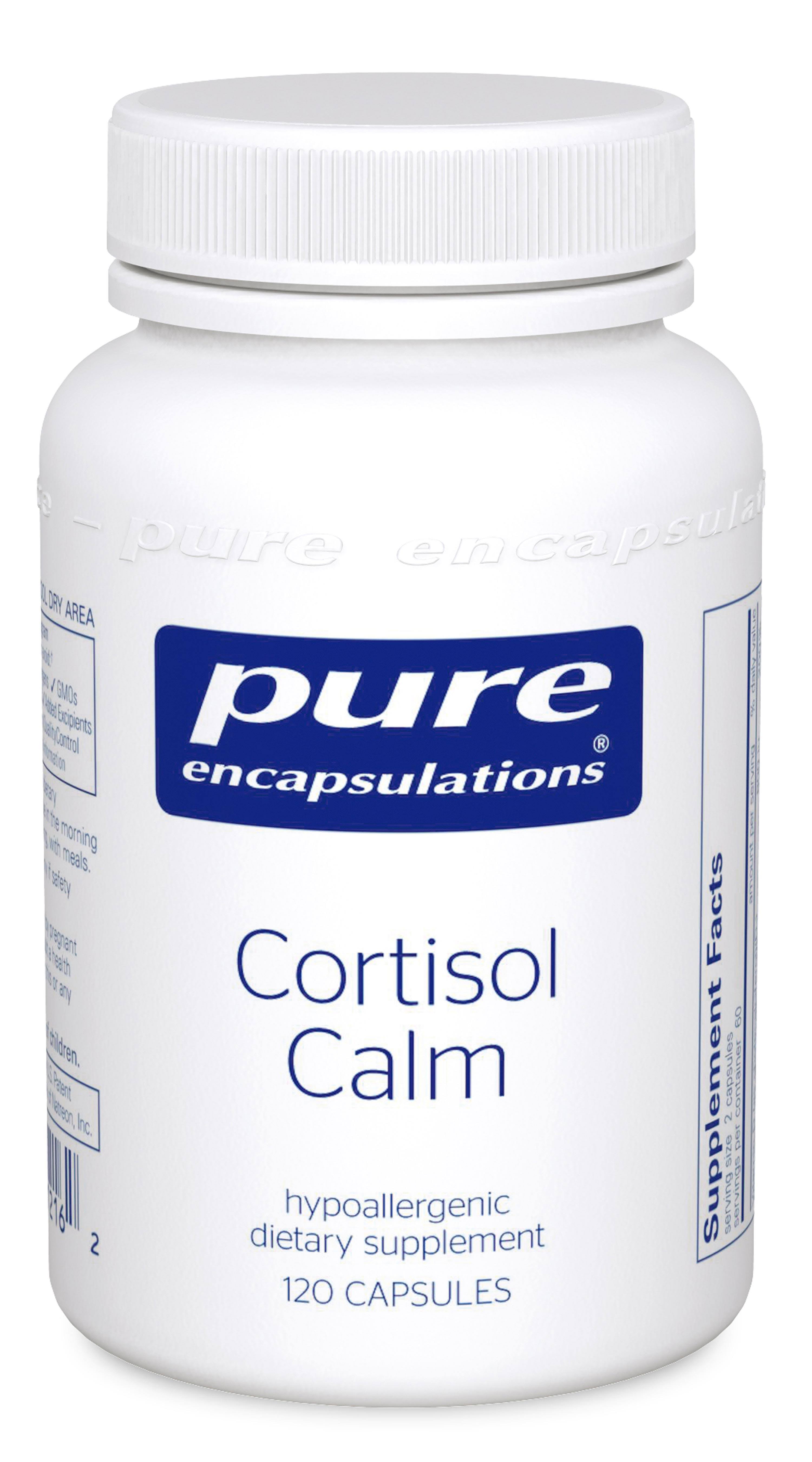 Pure Encapsulations Cortisol Calm Dietary Supplement - 120 Capsules