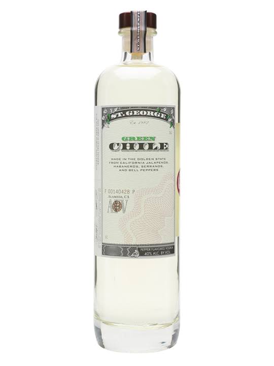 St. George Green Chile Vodka - 0.75l