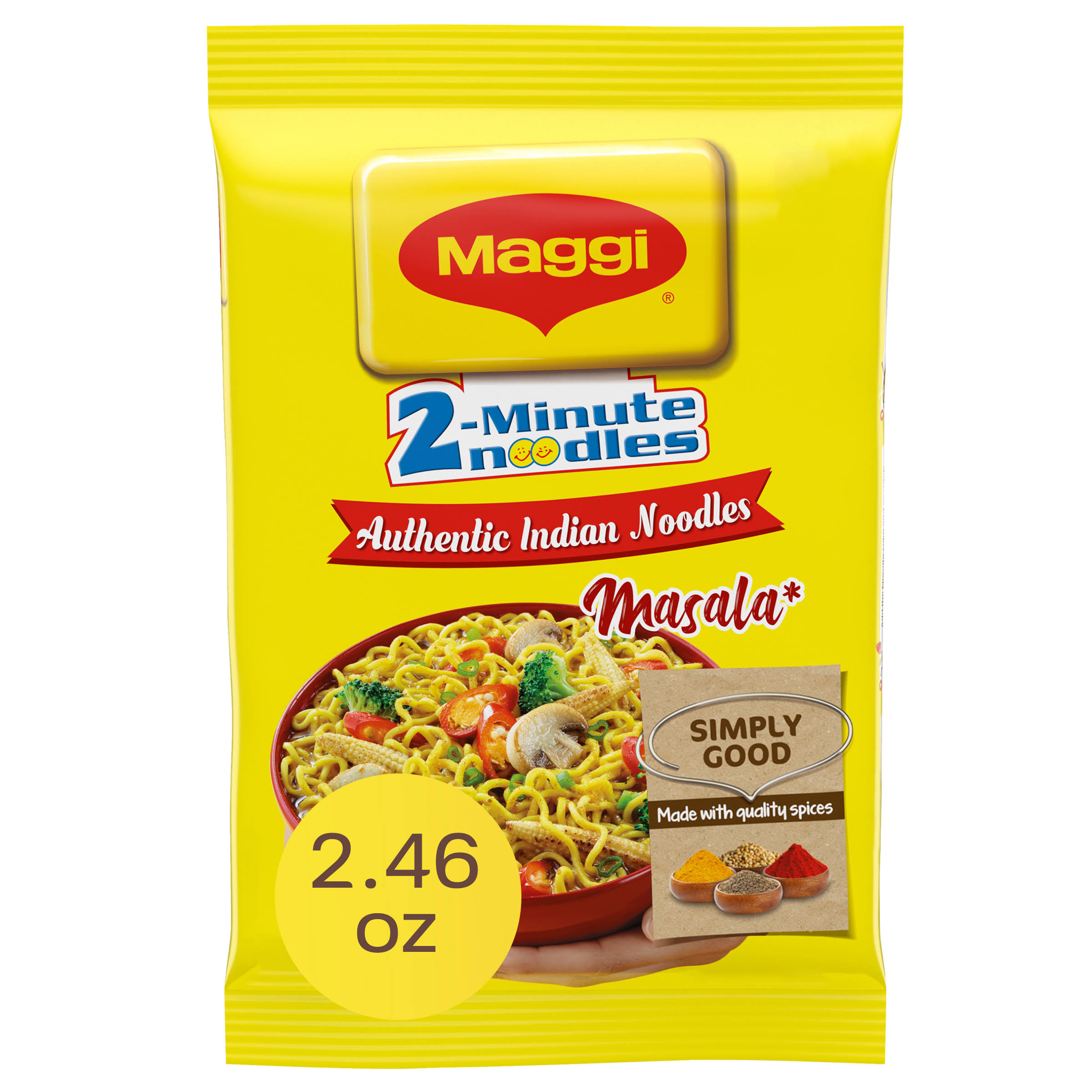 Maggi Masala 2-minute Noodles India Snack - Pack Of 3