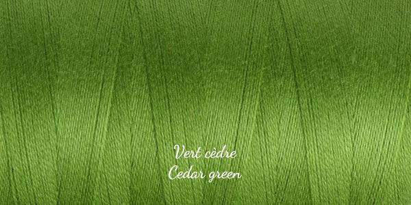 Ashford Unmercerised 5/2 Cotton Yarn - 200gm Cone Cedar Green 122