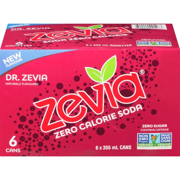 Zevia 6 Pack Dr.Zevia