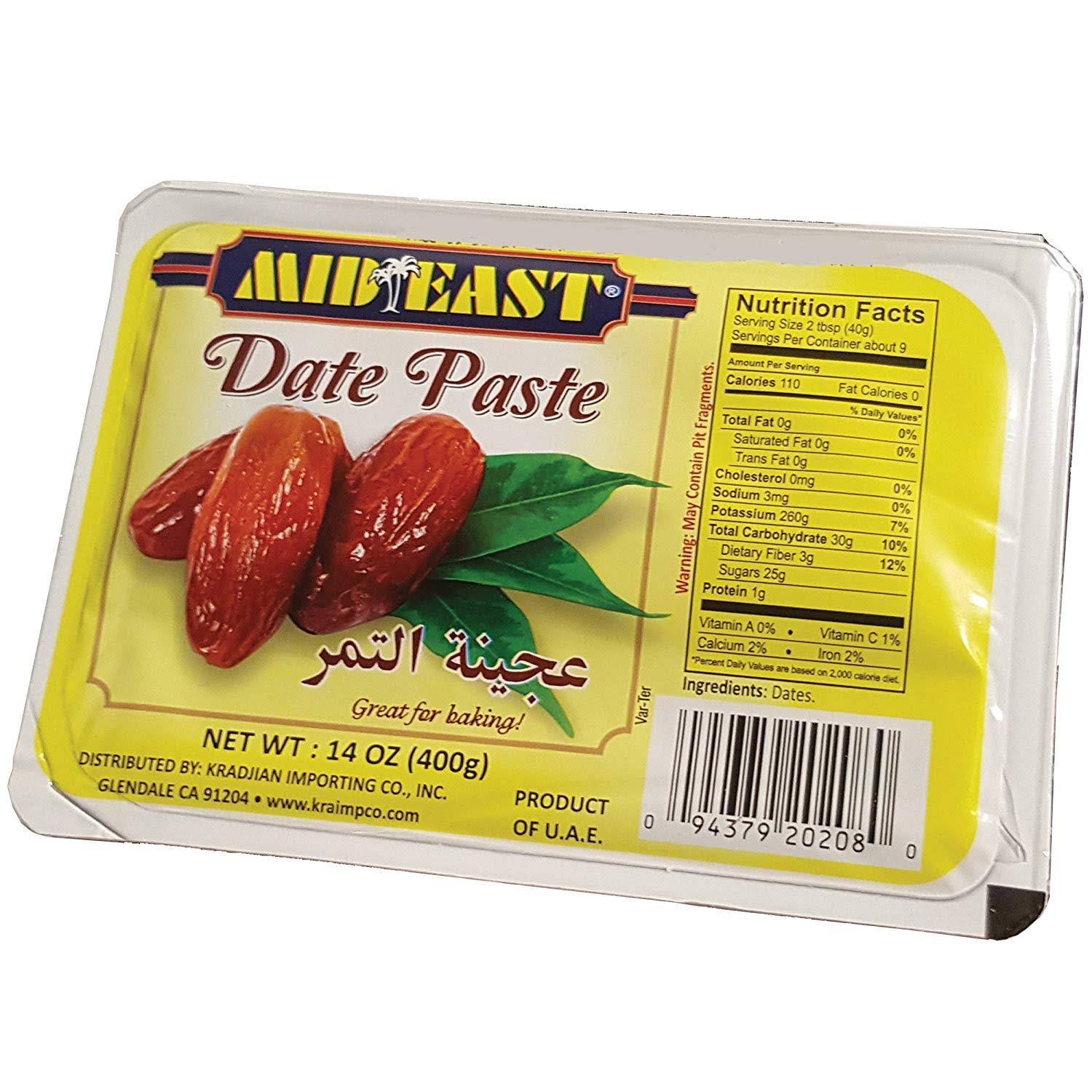 Mid East Date Paste 14 Oz 400g