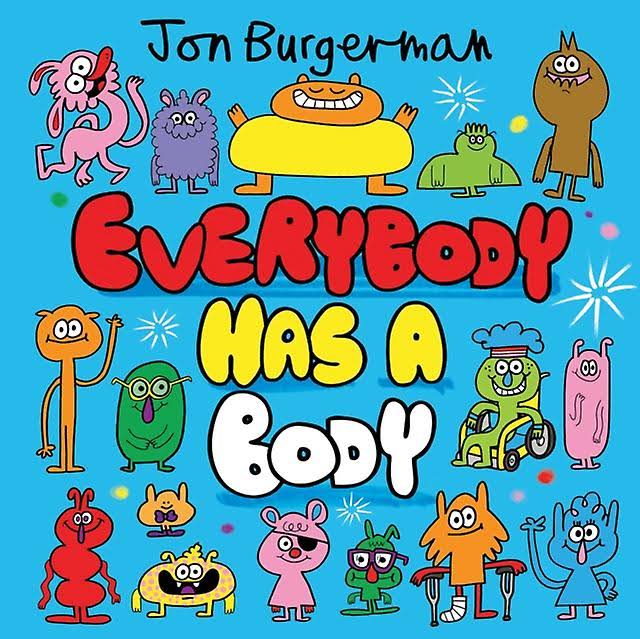 Everybody Has a Body by Jon Burgerman
