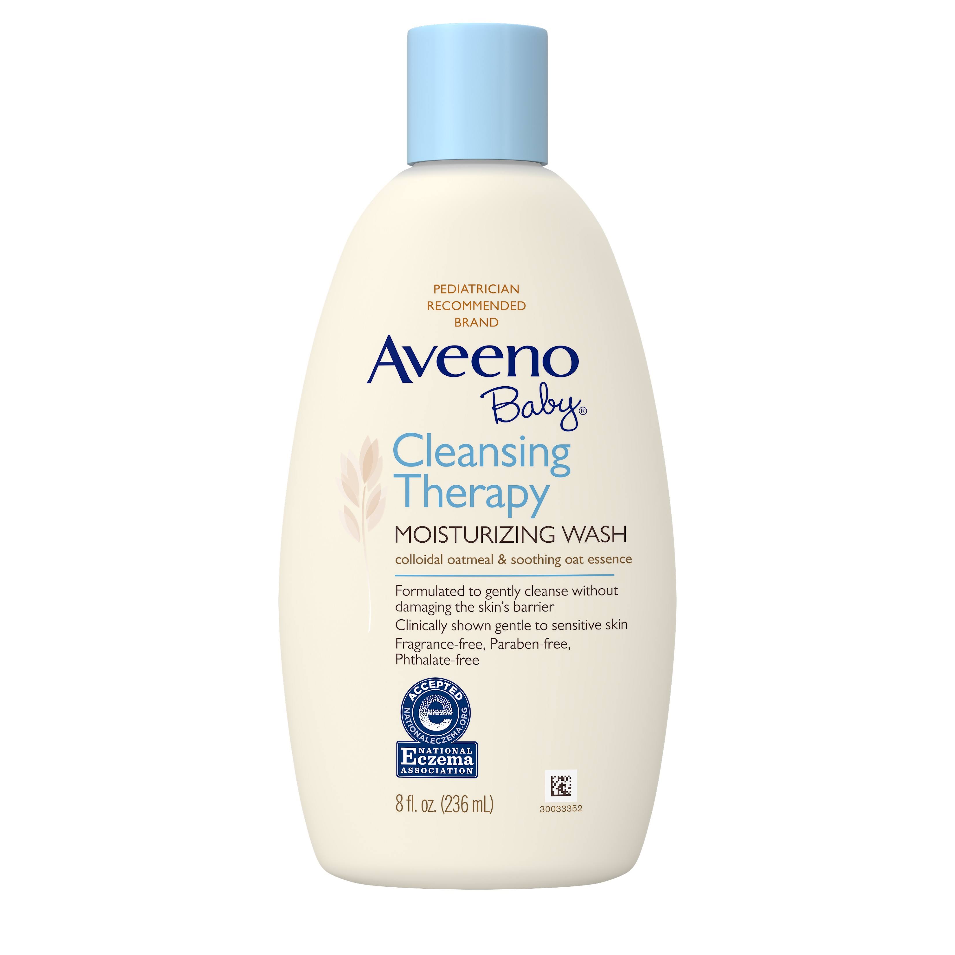 Aveeno Baby Cleansing Therapy Moisturizing Wash - 8oz