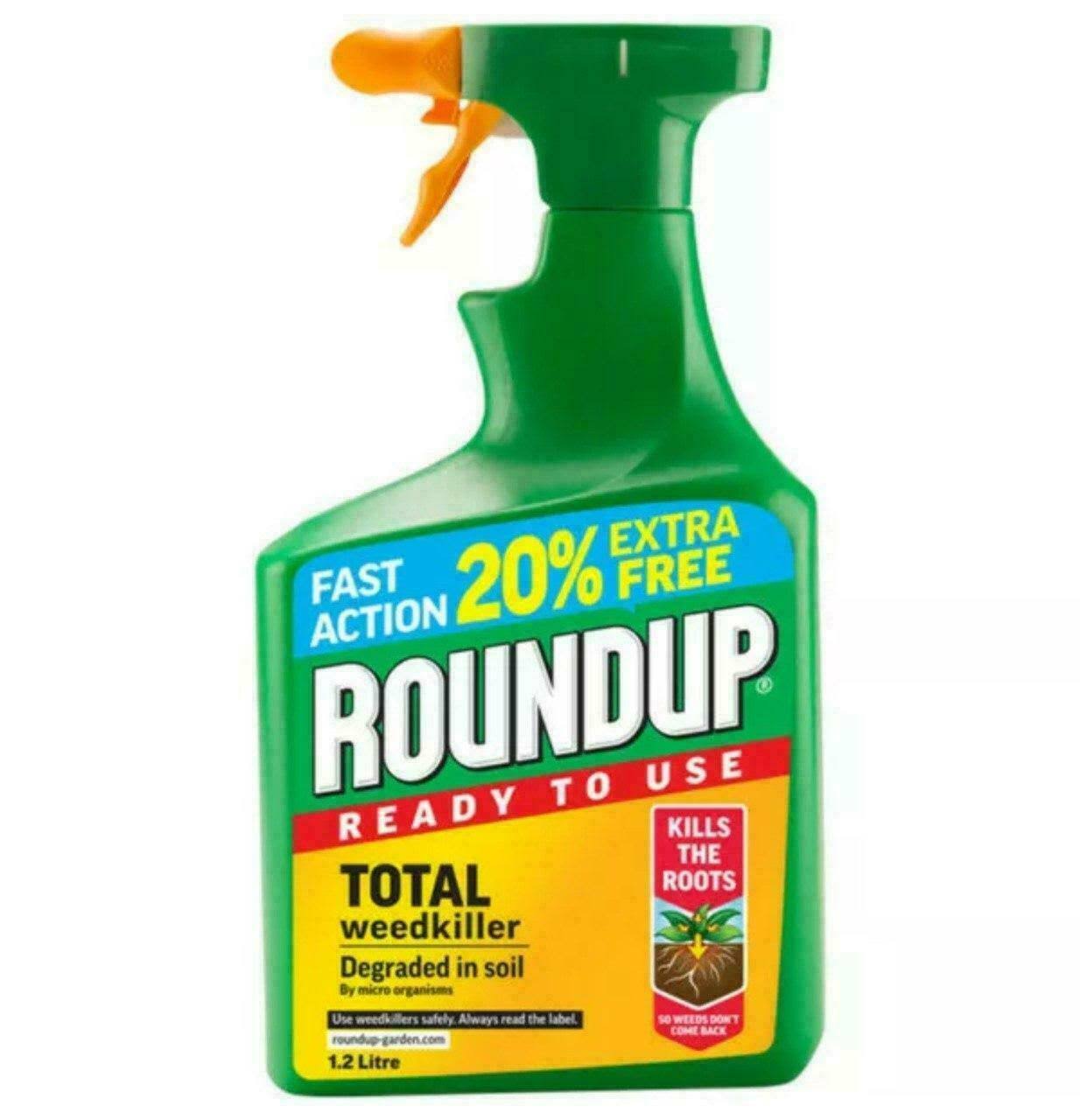 Roundup Ready to Use Total Weedkiller - 1.2 Liters