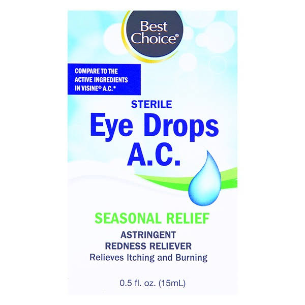 Best Choice Seasonal Relief Allergy Eye Drops