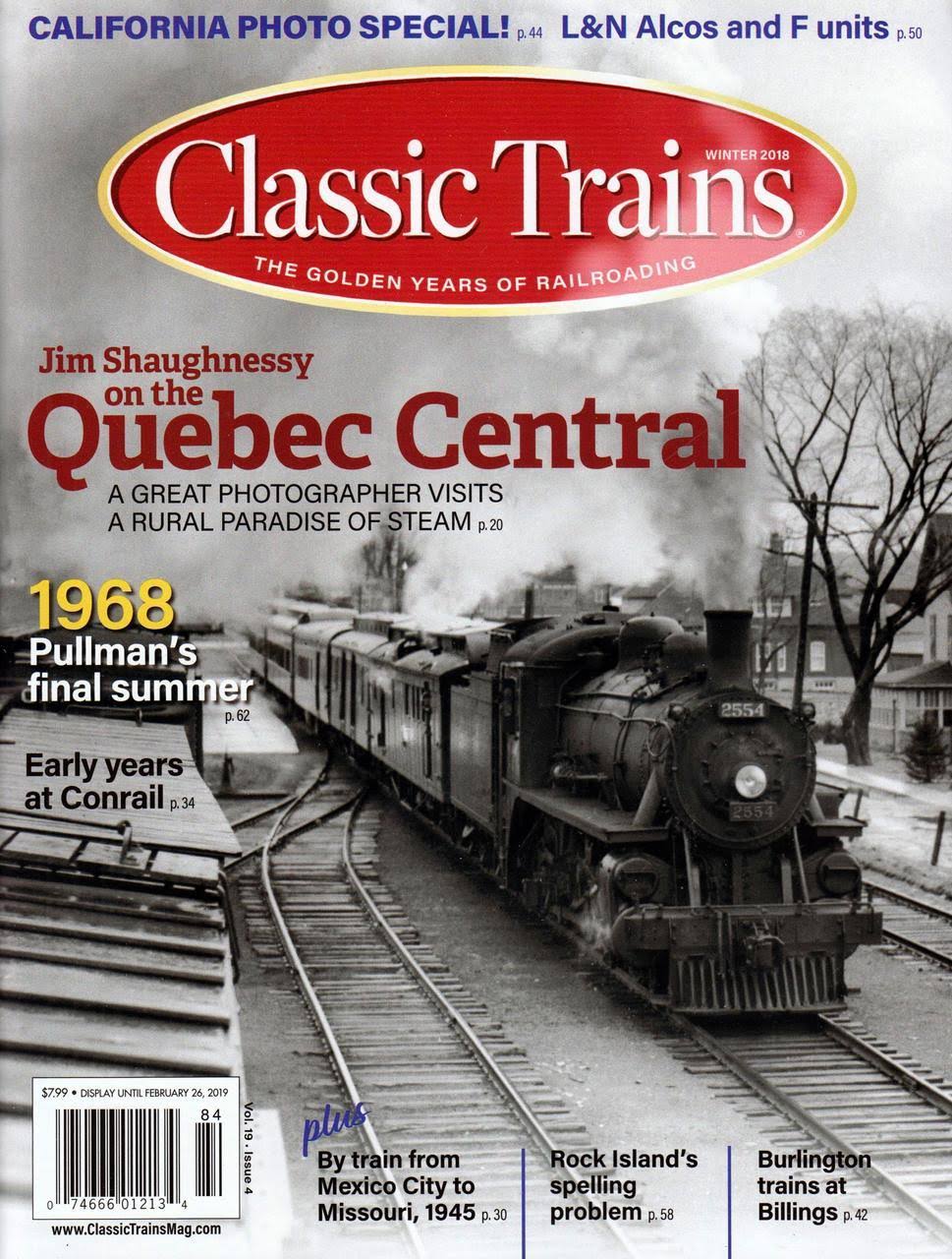 Classic Trains Winter 2019