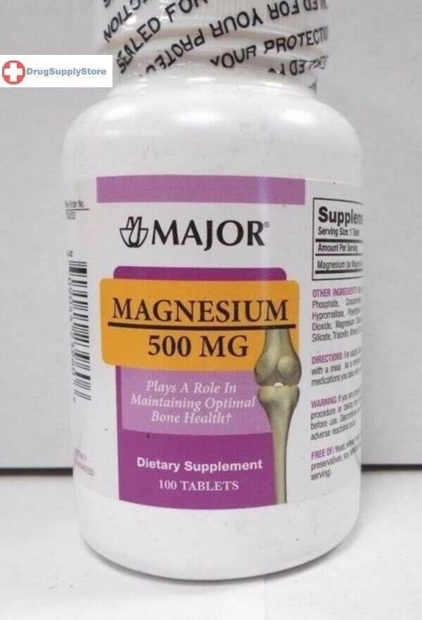 Major Magnesium Oxide - 500mg, x100