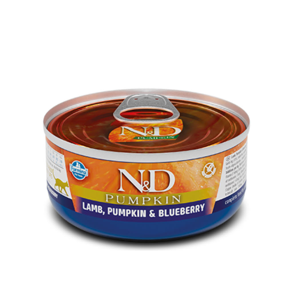 N&d Pumpkin Adult Lamb, Pumpkin & Blueberry Wet Cat Food - Farmina
