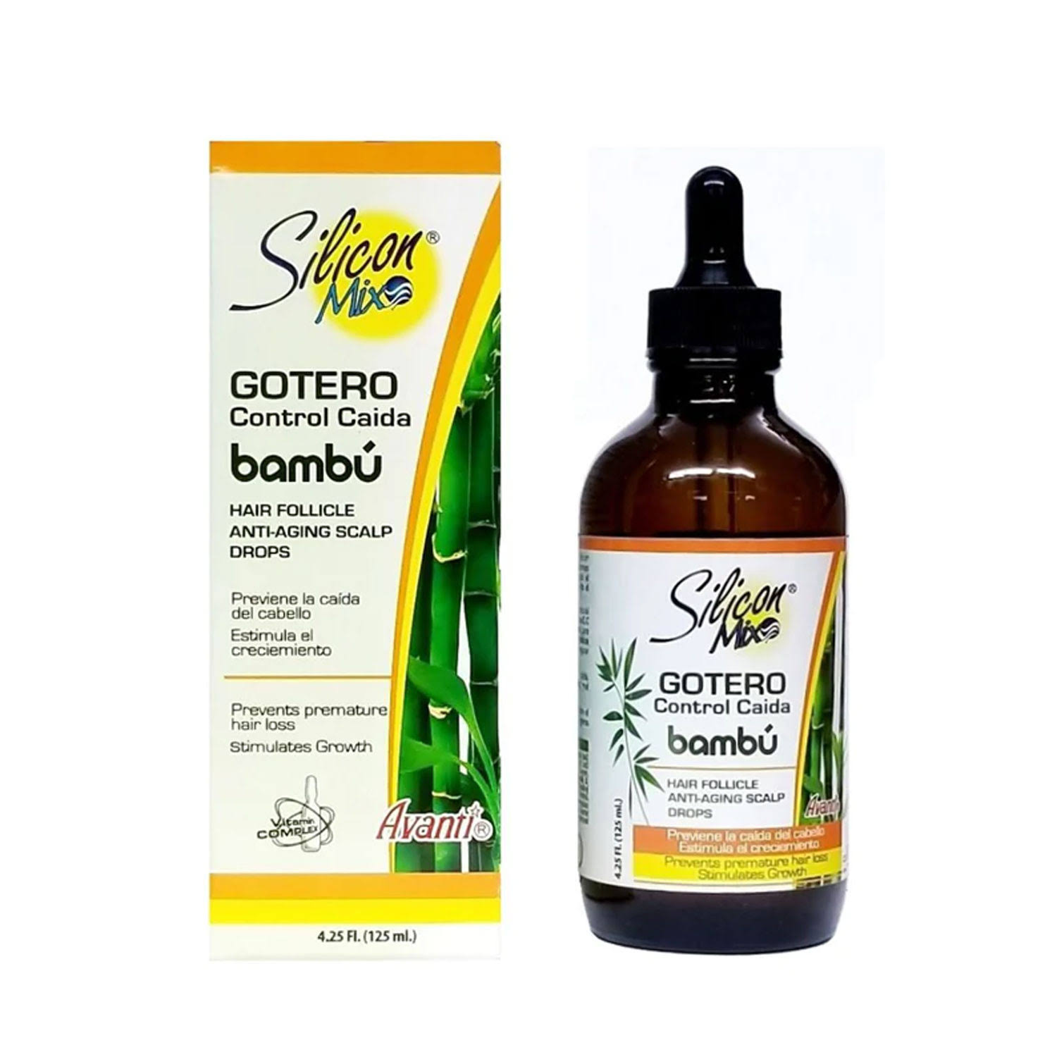 Silicon Mix Bambu Hair Follicle Anti-Aging Scalp Drops - 4.25 oz