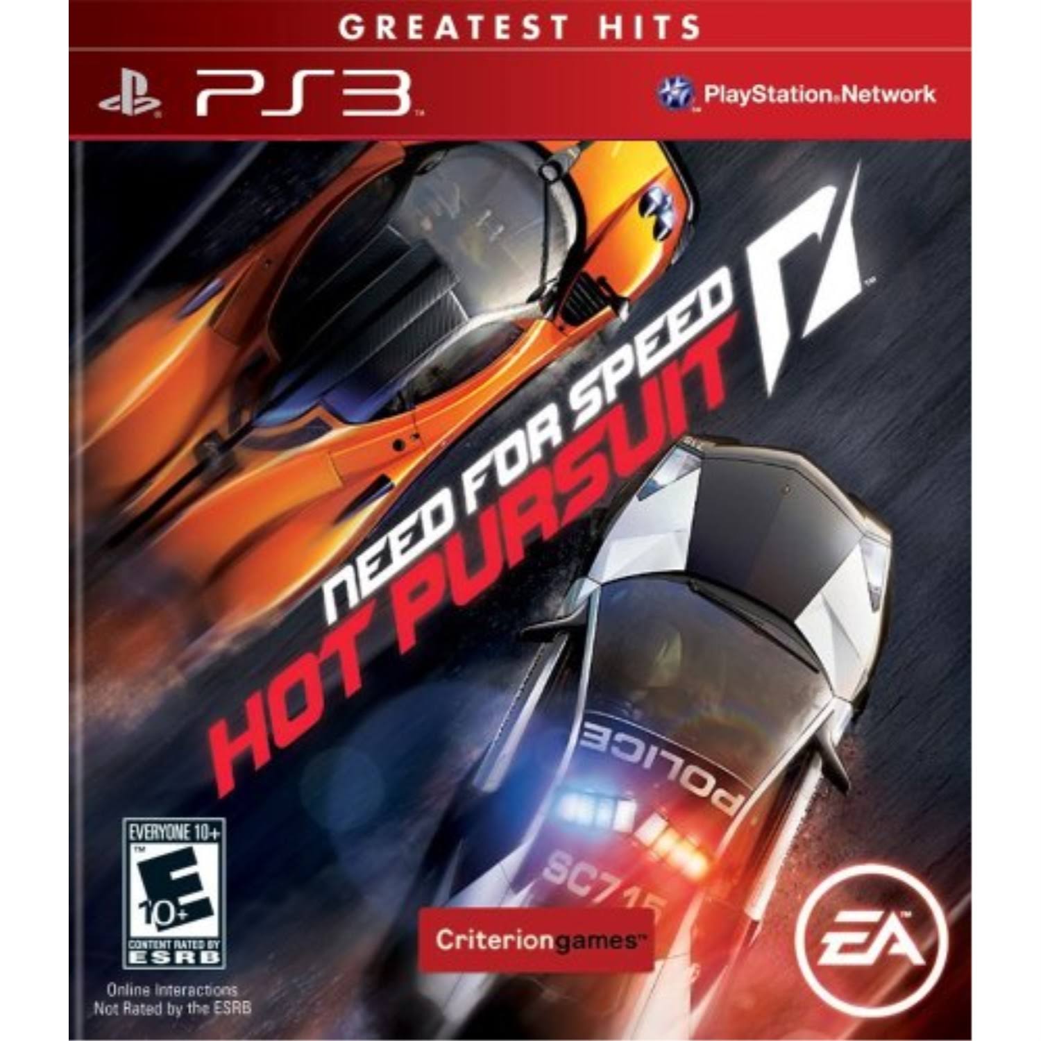 Need for Speed Hot Pursuit - Playstation 3
