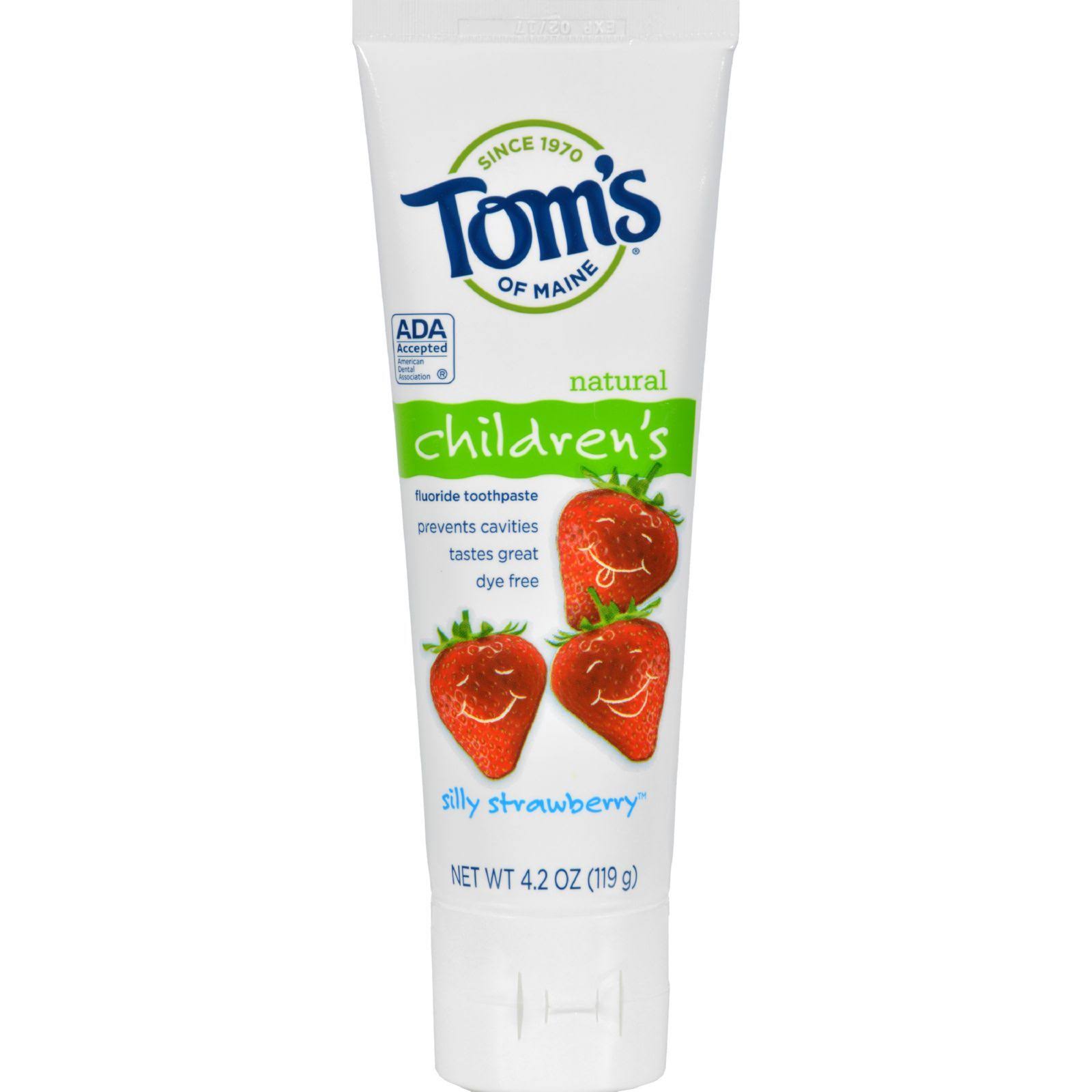 Tom's of Maine Anticavity Fluoride Children's Toothpaste - Silly Strawberry