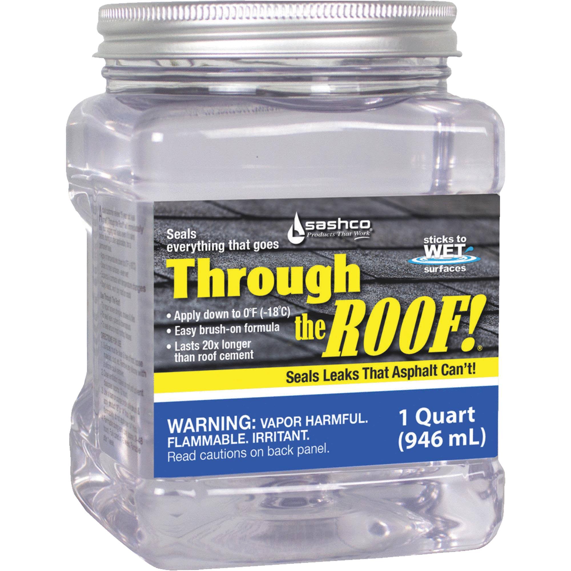 Sashco Through The Roof Clear Waterproof Sealant