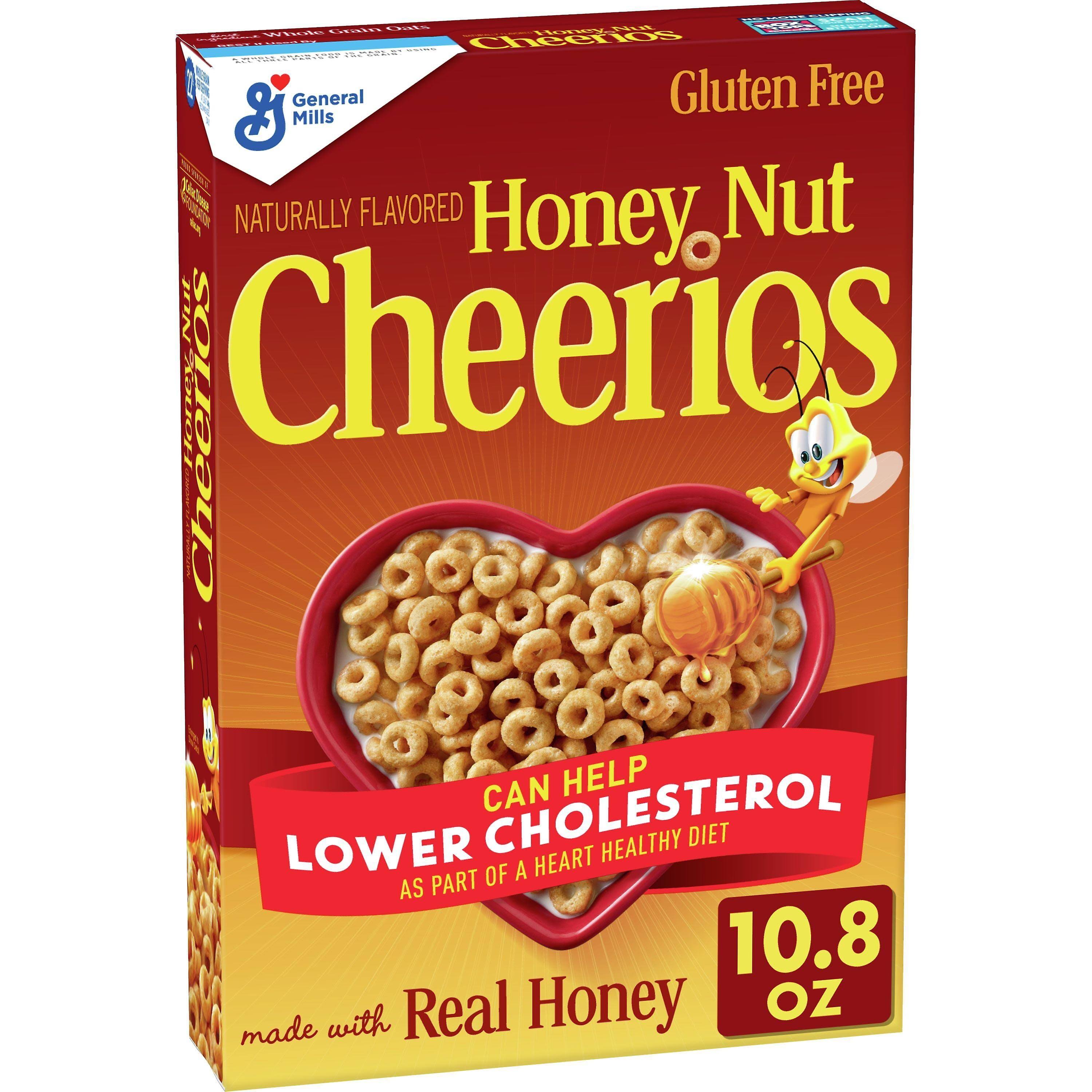 Honey Nut Cheerios, Gluten Free Cereal With Oats, 306g