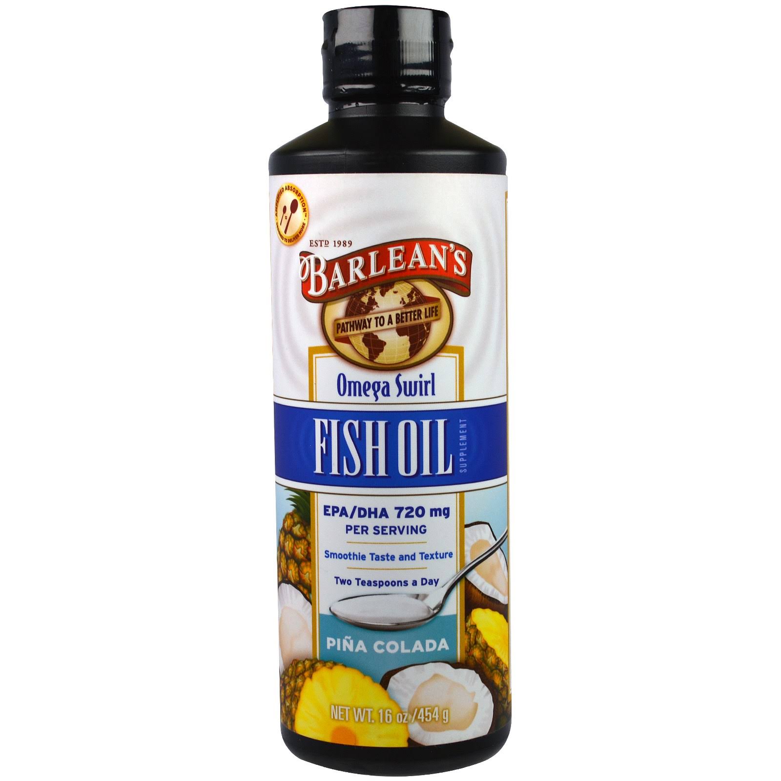 Barlean's Omega Swirl Fish Oil
