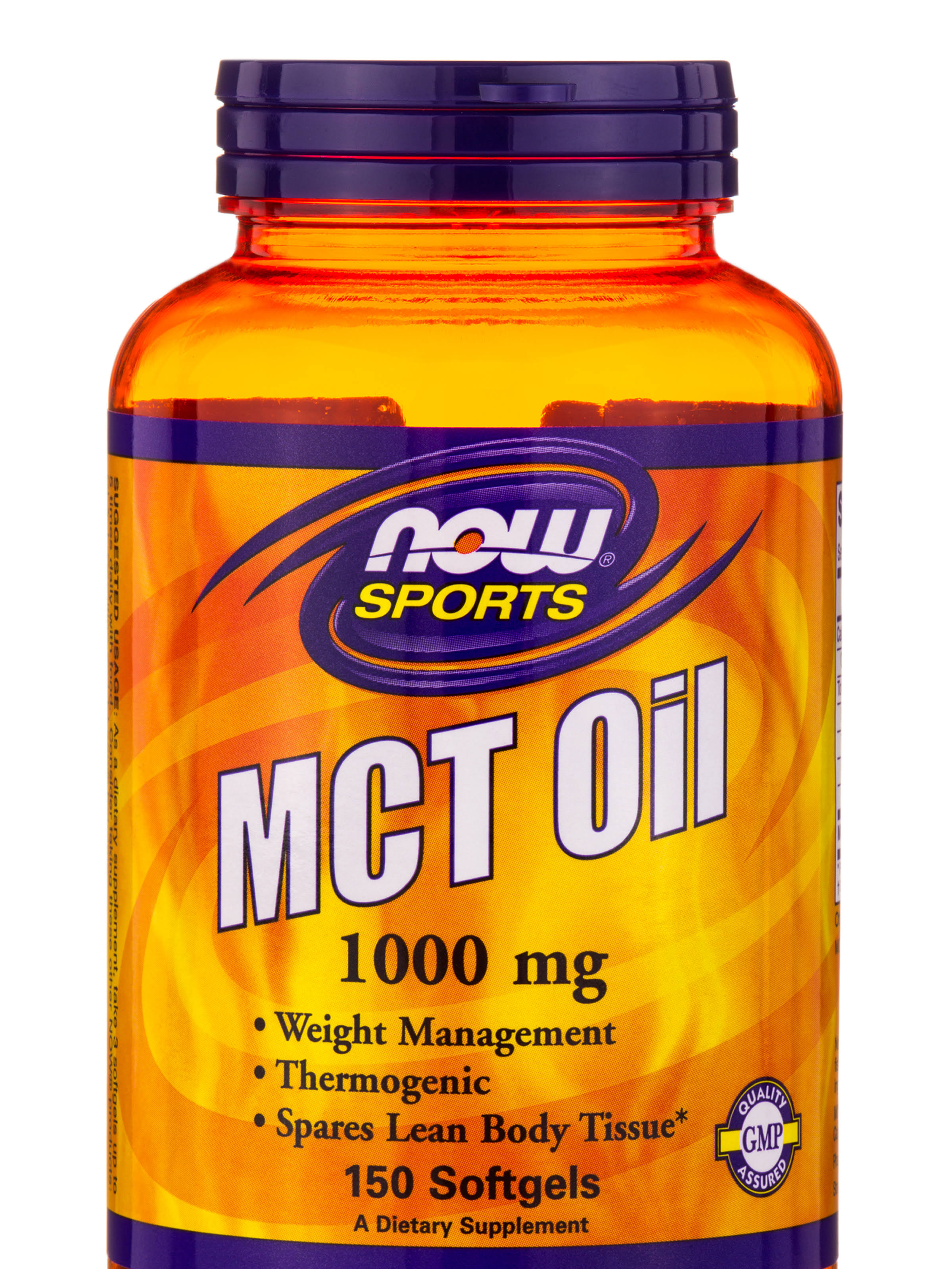 Now Sports MCT Oil - 100mg, 150 Softgels