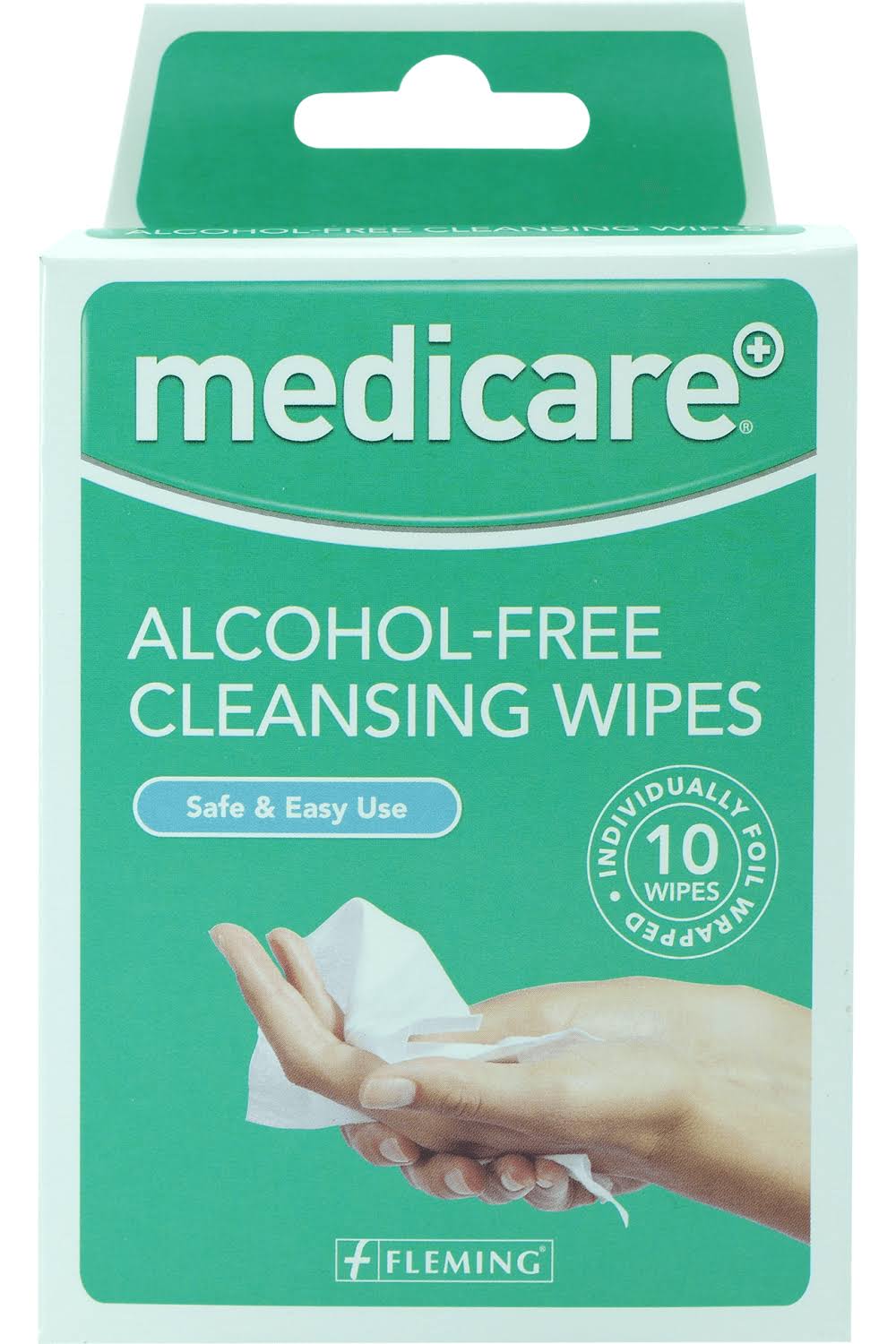 Medicare 10 Alcohol-Free Cleansing Wipes