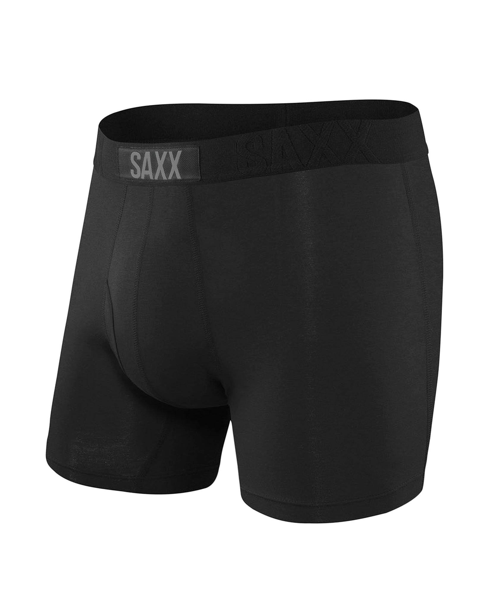 Saxx Underwear Co Black Ultra Fly Boxer Brief