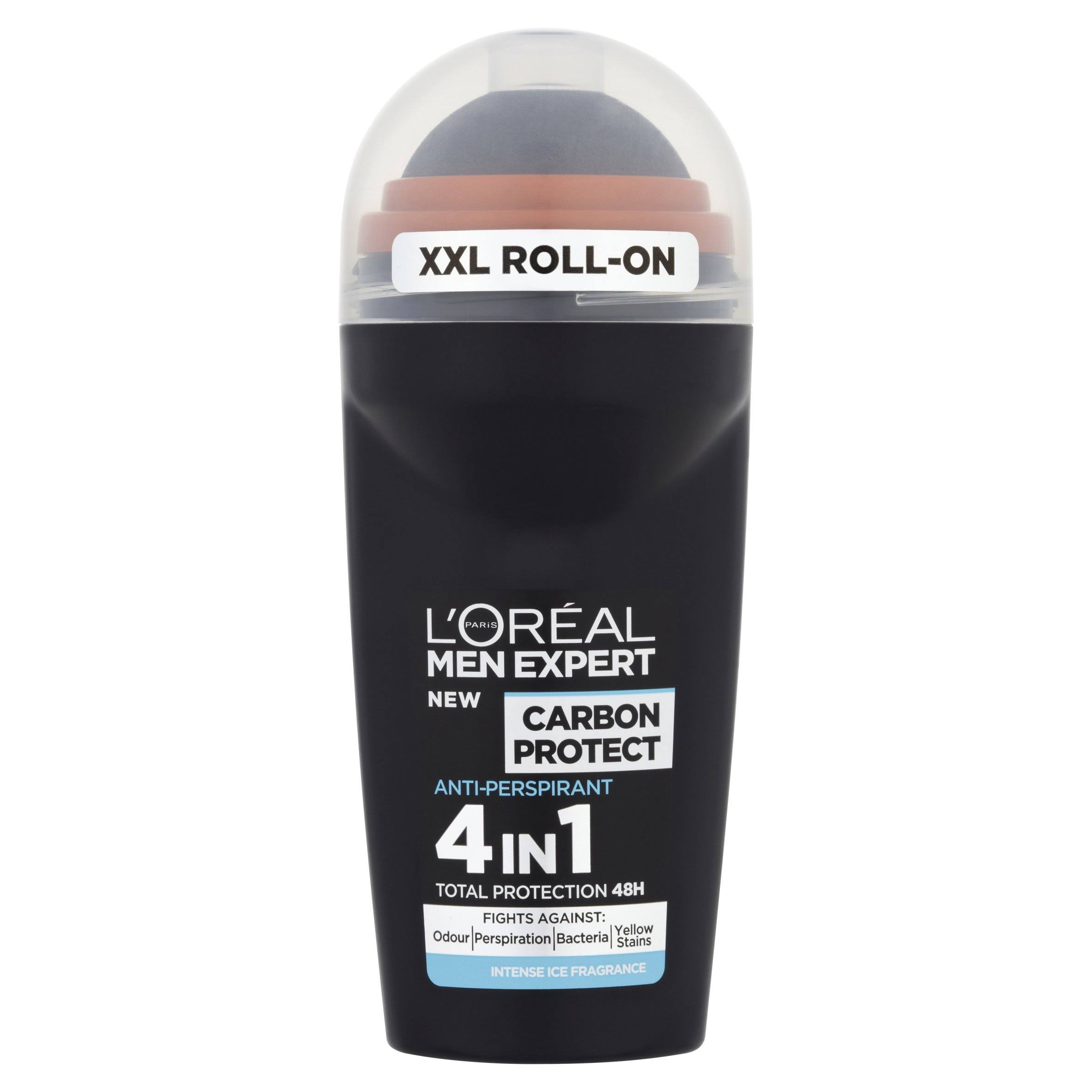 L Oreal Men Expert Carbon Protect 48 Hour Anti Perspirant Roll On - 50ml