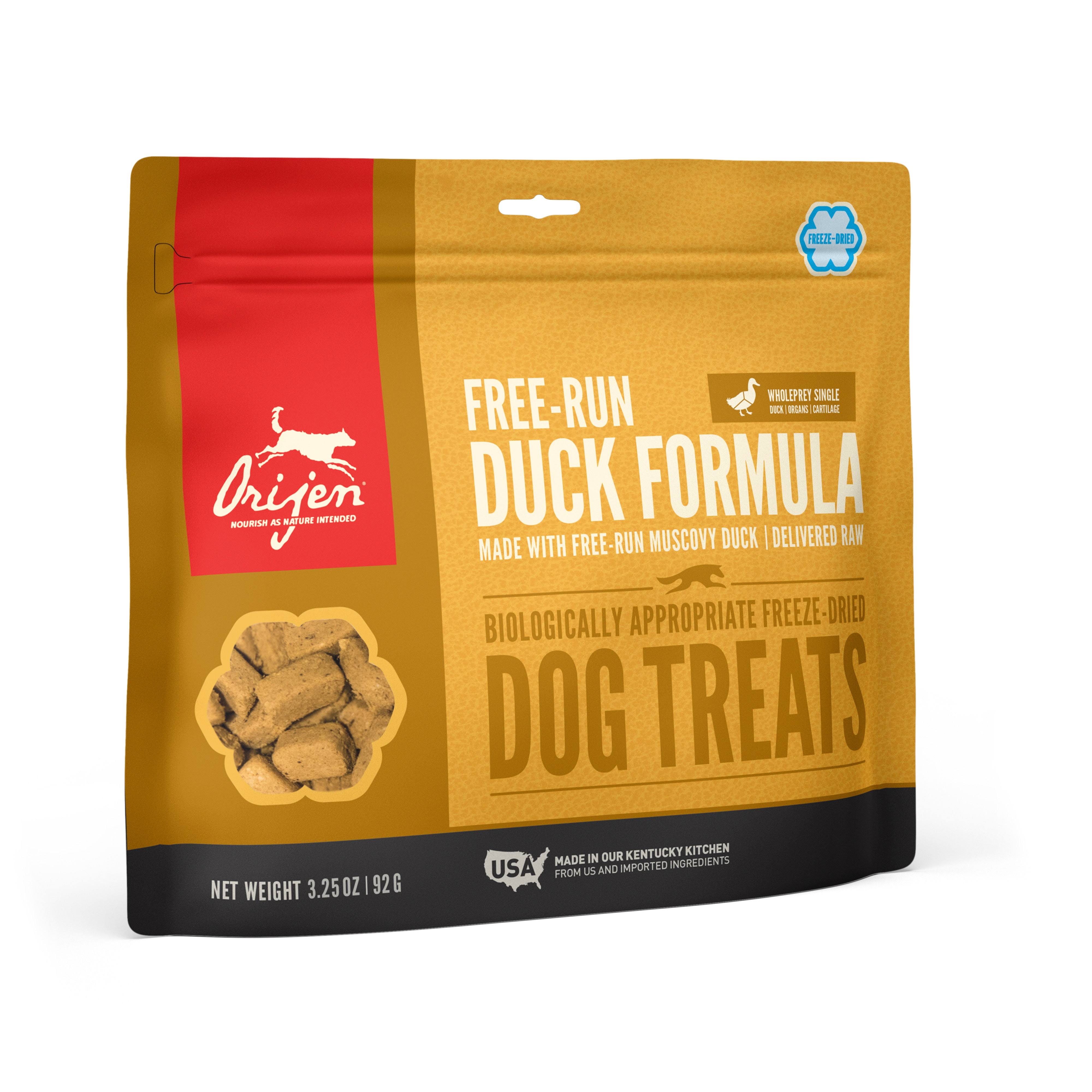 Orijen Duck Freeze Dried Dog Treats 92g