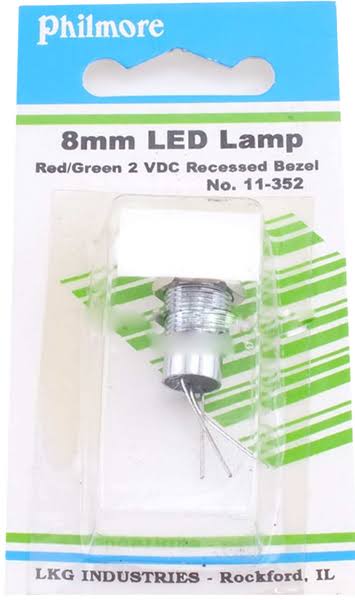 Red/Green LED Panel Lamp 11-352 - Philmore 11-352B