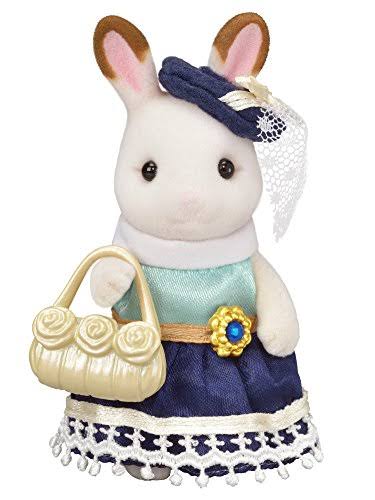 Calico Critters Town Girl Series Plush Toy - Stella Hopscotch Rabbit