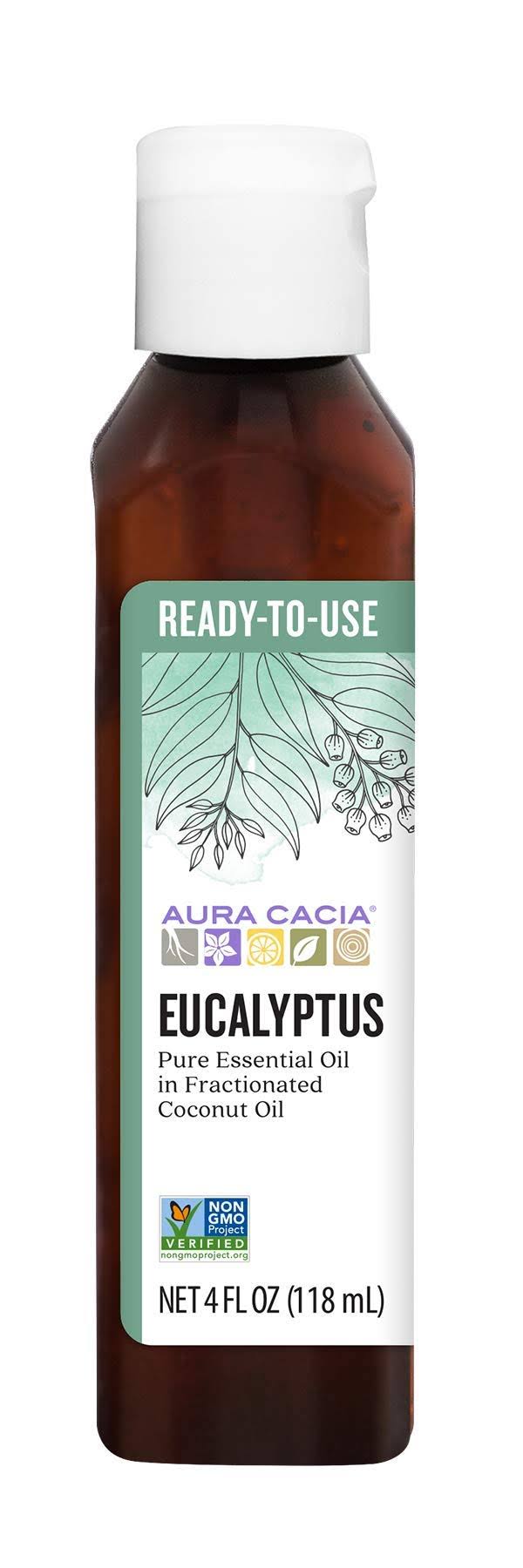 Aura Cacia Essential Oil, Eucalyptus - 4 fl oz