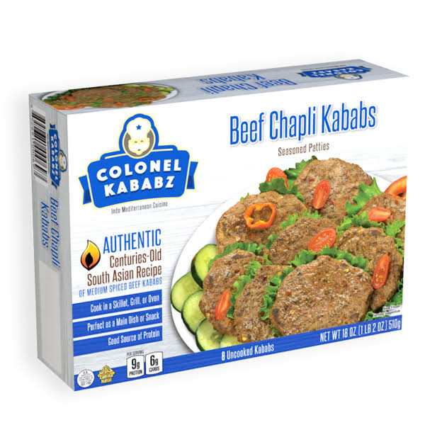 Colonel Kababz Beef Chapli Kabab