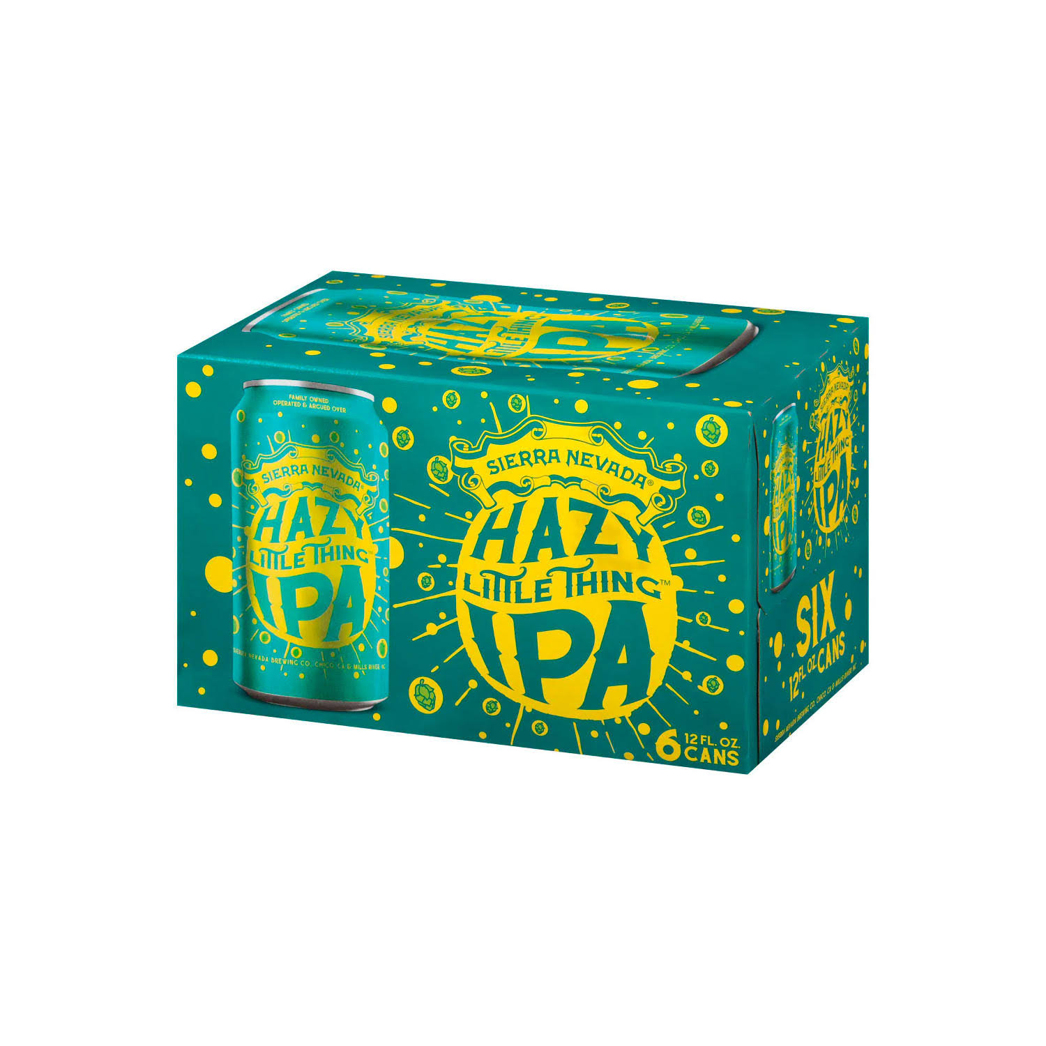 Sierra Nevada Beer, IPA, Hazy Little Thing - 6 pack, 12 fl oz cans