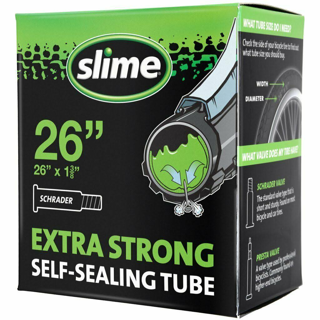Slime Tyre Sealant Slime Self-Sealing Smart Bike Tube - 26" x 1 3/8"