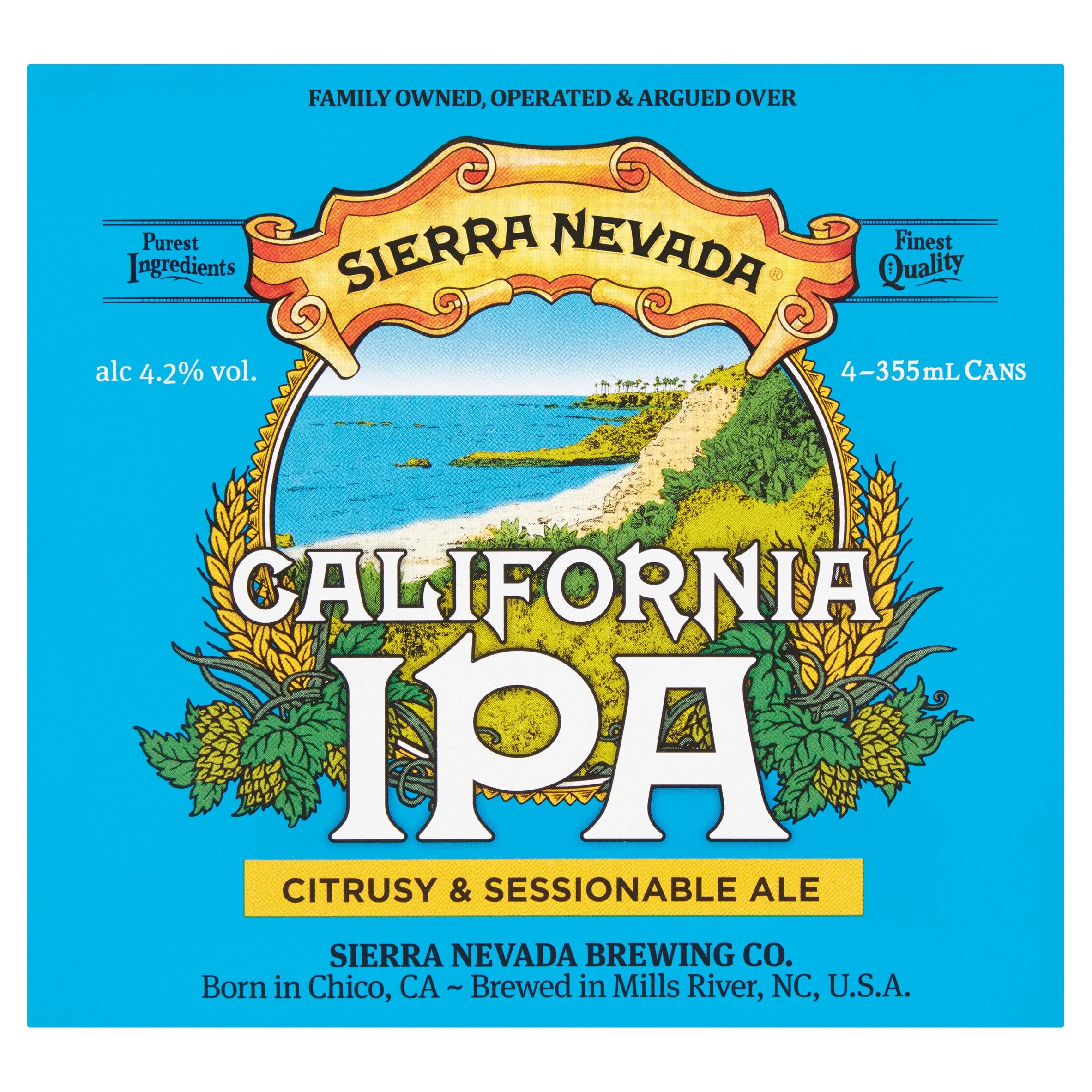 Sierra Nevada California IPA - 4 x 355ml