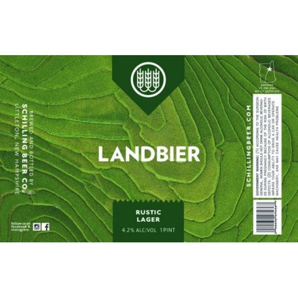 Schilling - Landbier Rustic Lager (4 Pack cans)