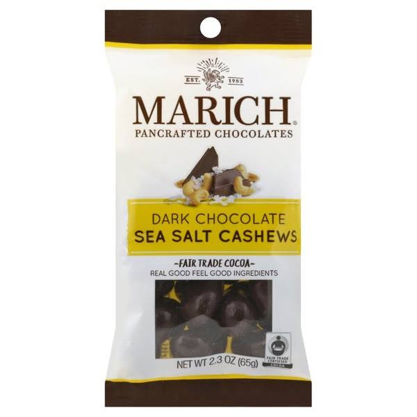 Marich Premium Chocolate Sea Salt Cashews