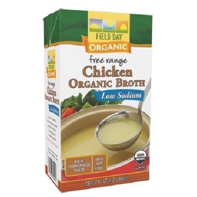 Field Day Organic Chicken Broth - 32 fl oz carton