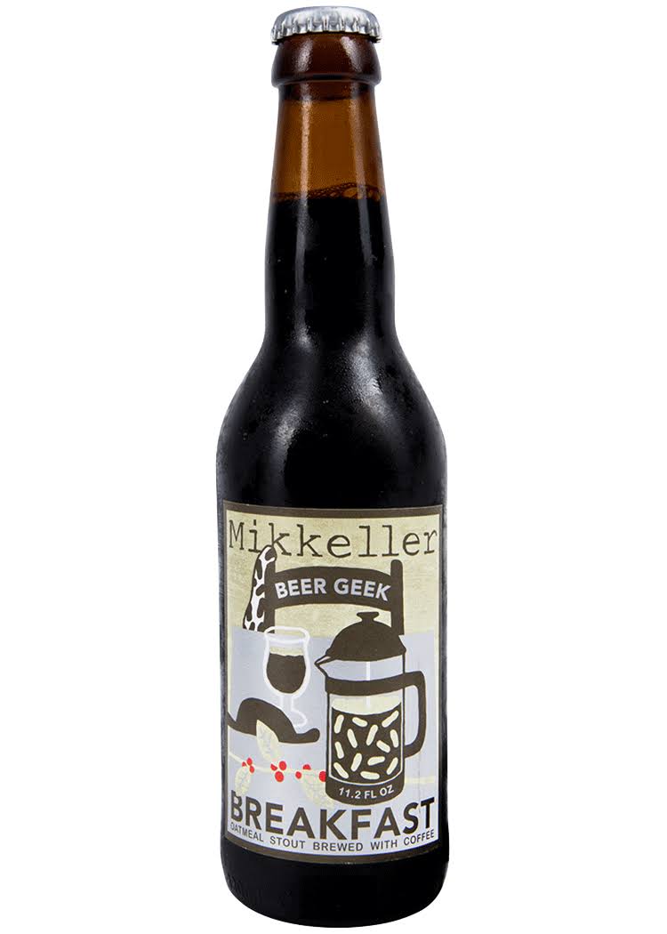 Mikkeller Beer Geek Breakfast Oatmeal Stout - 330 ml bottle