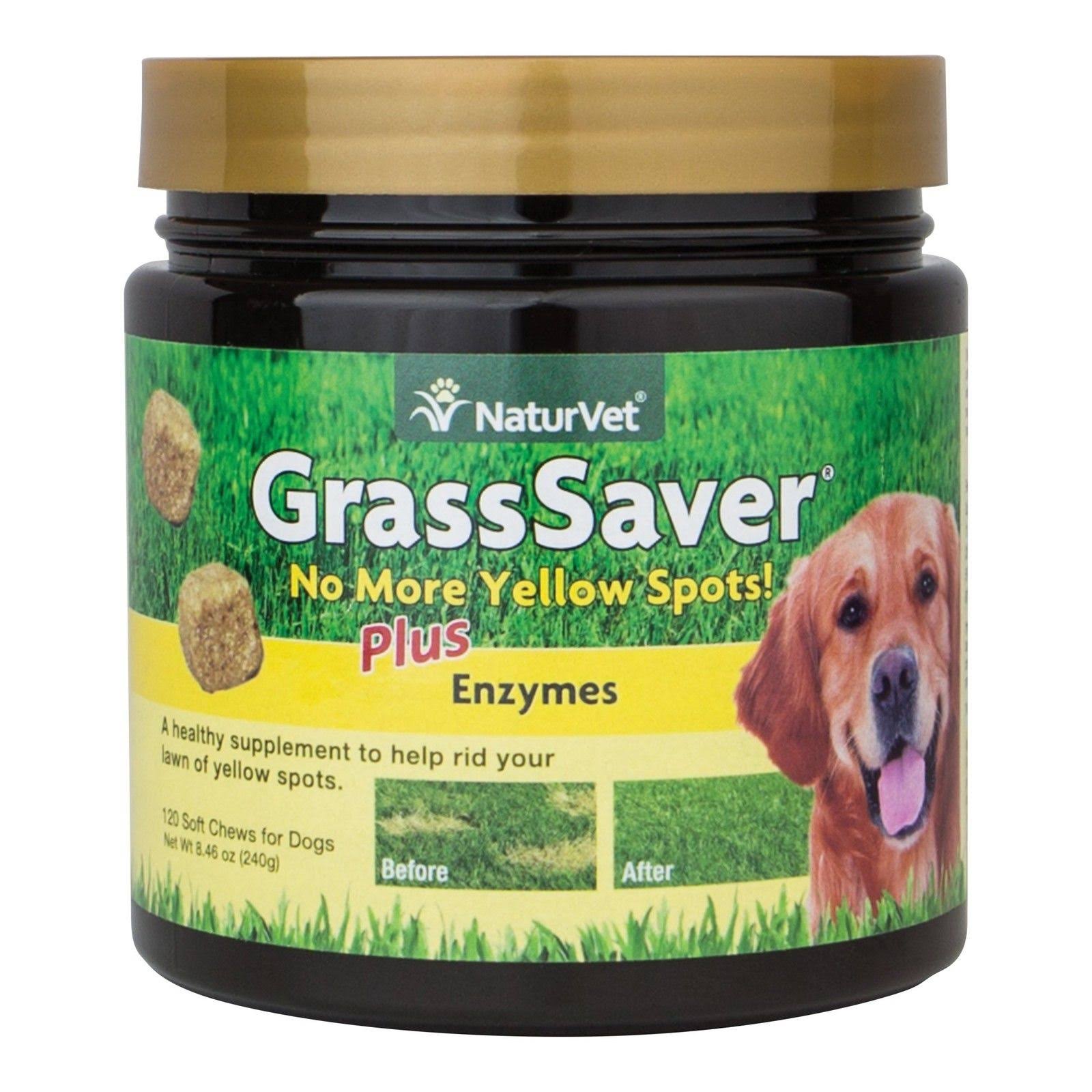 Naturvet Grass Saver Soft Chews - 120 Chews
