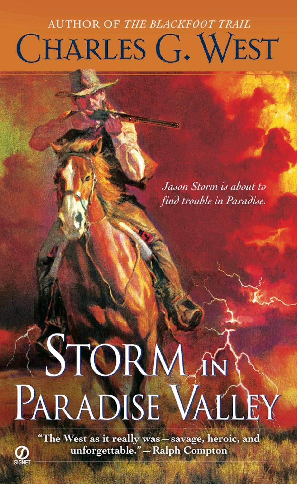 Storm In Paradise Valley - Charles G. West